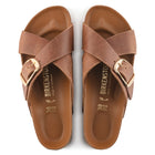 BIRKENSTOCK SIENA BIG BUCKLE | COGNAC