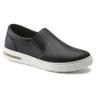 BIRKENSTOCK OSWEGO LEATHER NARROW | BLACK