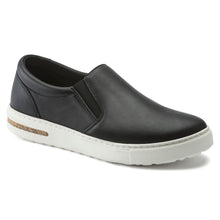 BIRKENSTOCK OSWEGO LEATHER NARROW | BLACK