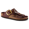 Load image into Gallery viewer, BIRKENSTOCK GIZEH BIG BUCKLE High Shine | Chocolate
