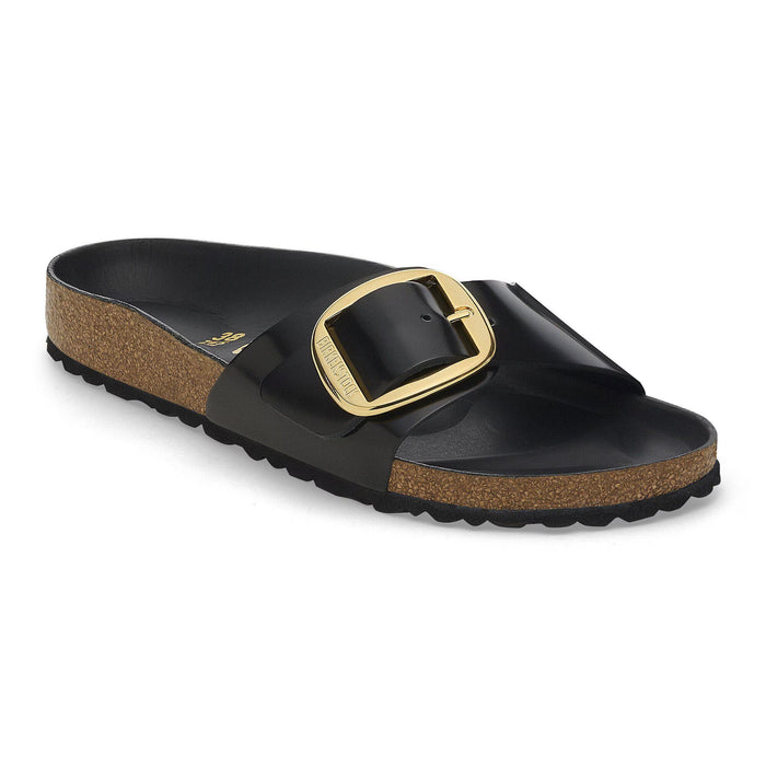 BIRKENSTOCK MADRID BIG BUCKLE HIGH SHINE | BLACK