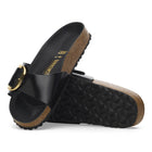 BIRKENSTOCK MADRID BIG BUCKLE HIGH SHINE | BLACK