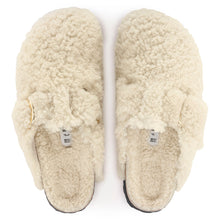 BIRKENSTOCK BOSTON BIG BUCKLE SHEARLING TEDDY | EGGSHELL