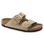 BIRKENSTOCK ARIZONA BIG BUCKLE NUBUCK | SANDCASTLE