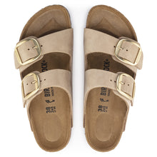 BIRKENSTOCK ARIZONA BIG BUCKLE NUBUCK | SANDCASTLE