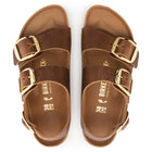 BIRKENSTOCK MILANO BIG BUCKLE LEATHER | COGNAC