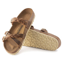 BIRKENSTOCK FRANCA BRAIDED LEATHER | COGNAC