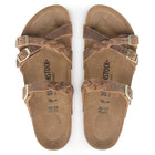 BIRKENSTOCK FRANCA BRAIDED LEATHER | COGNAC