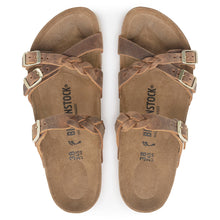 BIRKENSTOCK FRANCA BRAIDED LEATHER | COGNAC