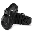 BIRKENSTOCK ARIZONA CHUNKY LEATHER | BLACK