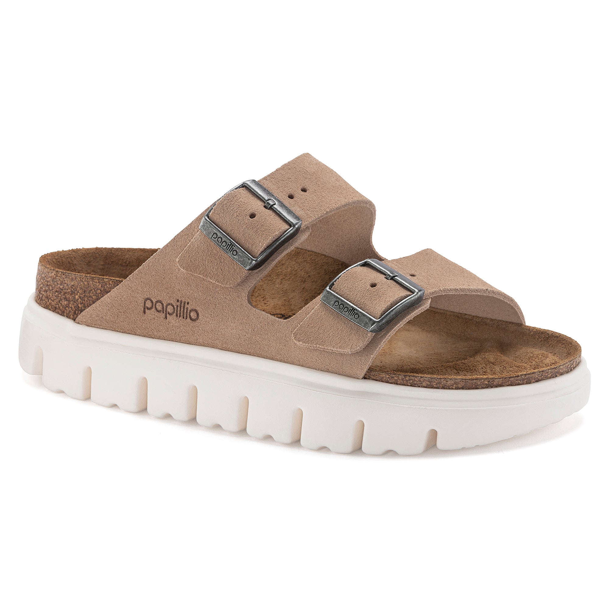 BIRKENSTOCK ARIZONA CHUNKY LEATHER | WARM SAND