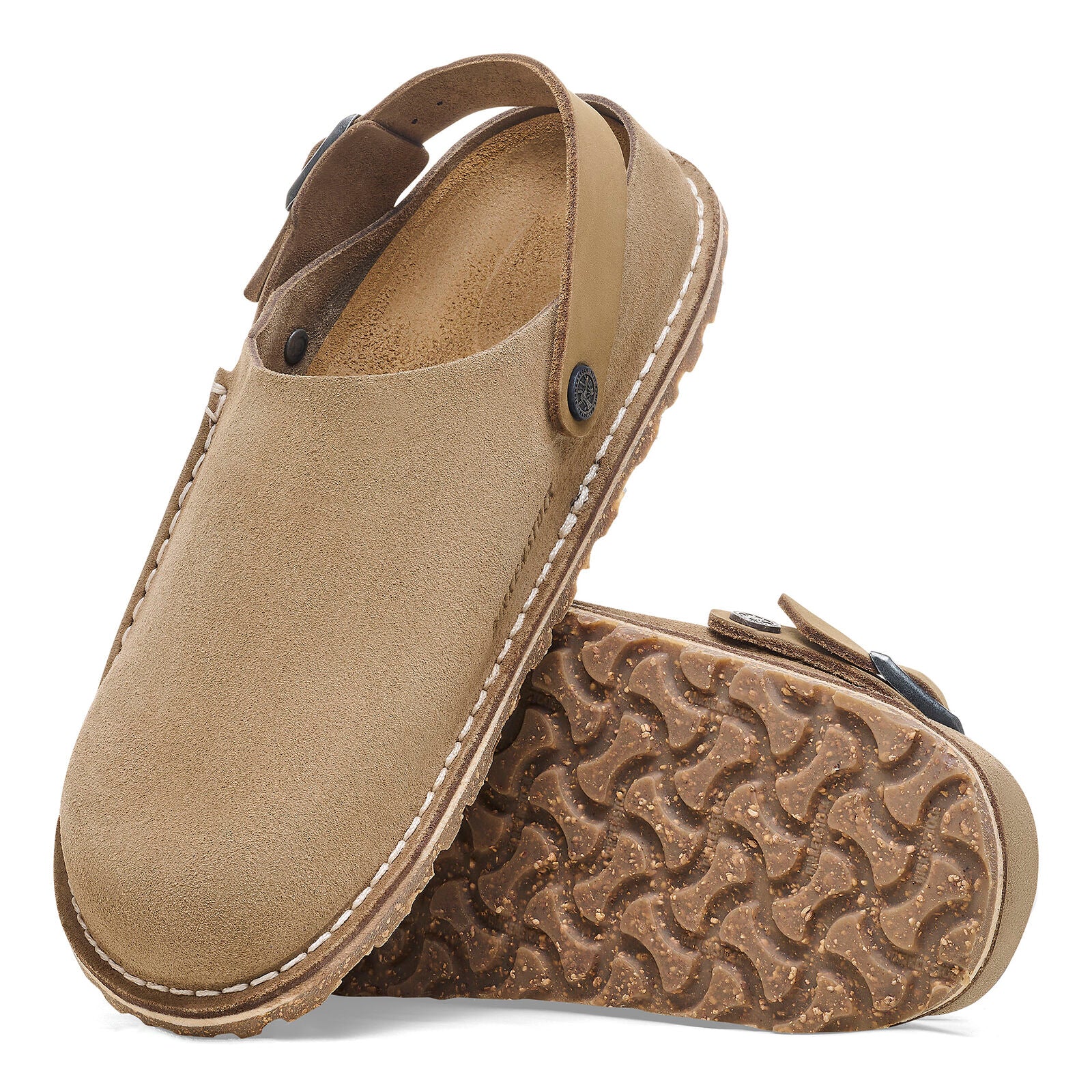 靴 BIRKENSTOCK Lutry Premium Suede 42 Lutry Premium Suede Suede Leather Mink | BIRKENSTOCK