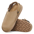 BIRKENSTOCK LUTRY PREMIUM SUEDE | GRAY TAUPE