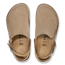 BIRKENSTOCK LUTRY PREMIUM SUEDE | GRAY TAUPE