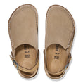 Load image into Gallery viewer, BIRKENSTOCK LUTRY PREMIUM SUEDE NARROW | GRAY TAUPE

