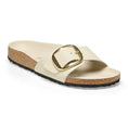 Load image into Gallery viewer, BIRKENSTOCK MADRID BIG BUCKLE HIGH SHINE | ECRU
