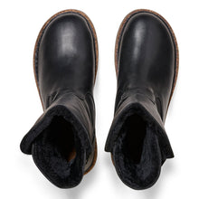 BIRKENSTOCK UPPSALA SHEARLING LEATHER | BLACK