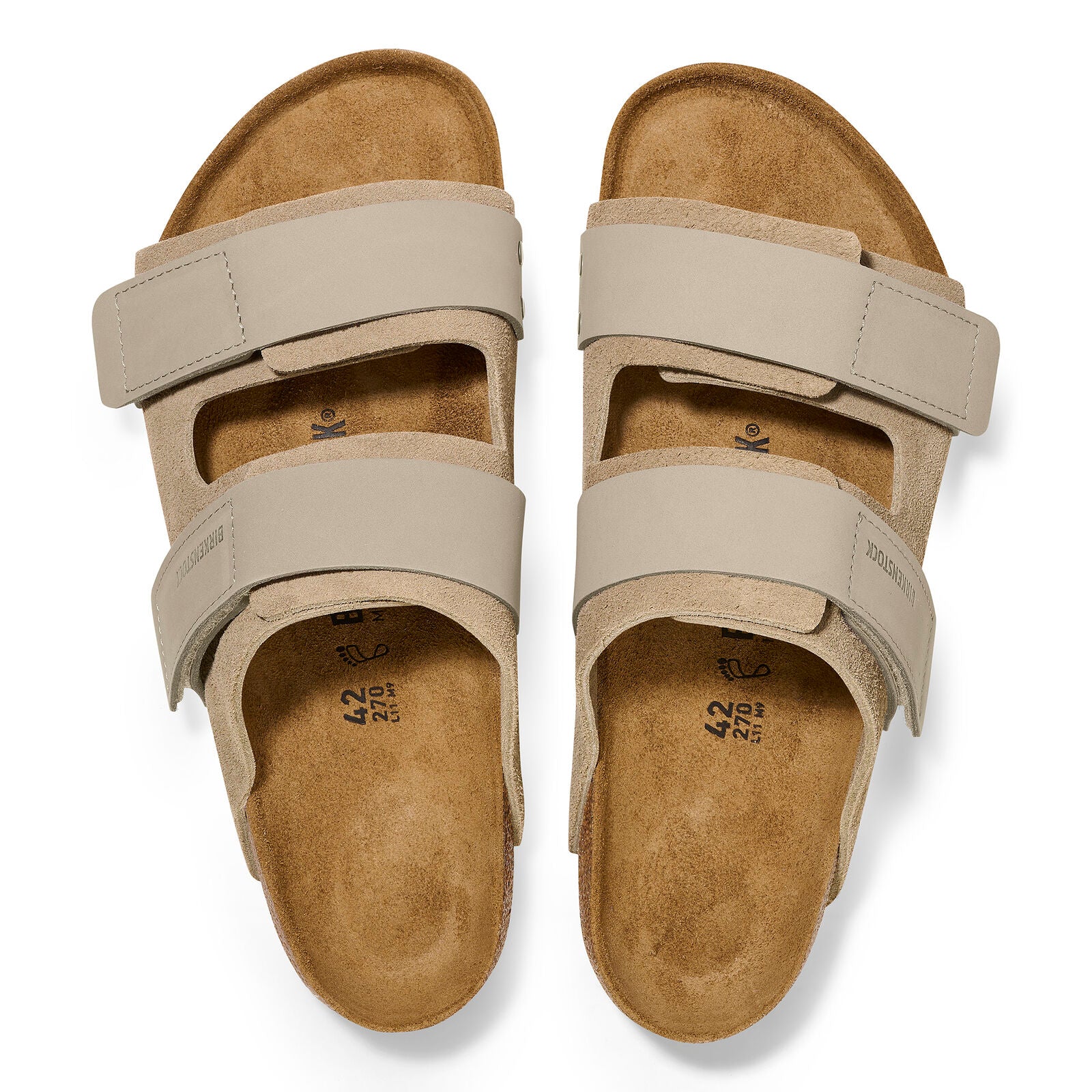 BIRKENSTOCK UJI SUEDE NARROW | TAUPE | The Hen House