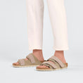 Load image into Gallery viewer, **COMING SOON** BIRKENSTOCK UJI SUEDE NARROW | TAUPE
