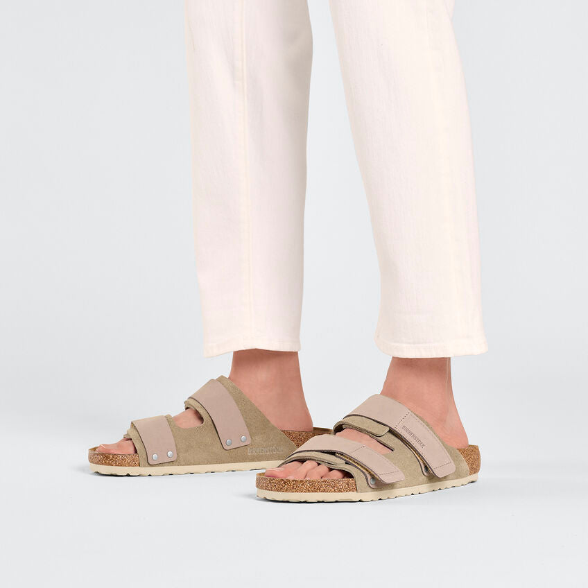 BIRKENSTOCK UJI SUEDE NARROW | TAUPE