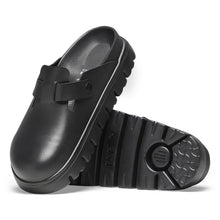 BIRKENSTOCK BOSTON CHUNKY LEATHER | BLACK
