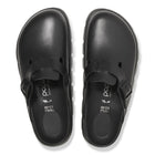 BIRKENSTOCK BOSTON CHUNKY LEATHER | BLACK