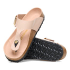 BIRKENSTOCK GIZEH BIG BUCKLE HIGH SHINE | NEW BEIGE