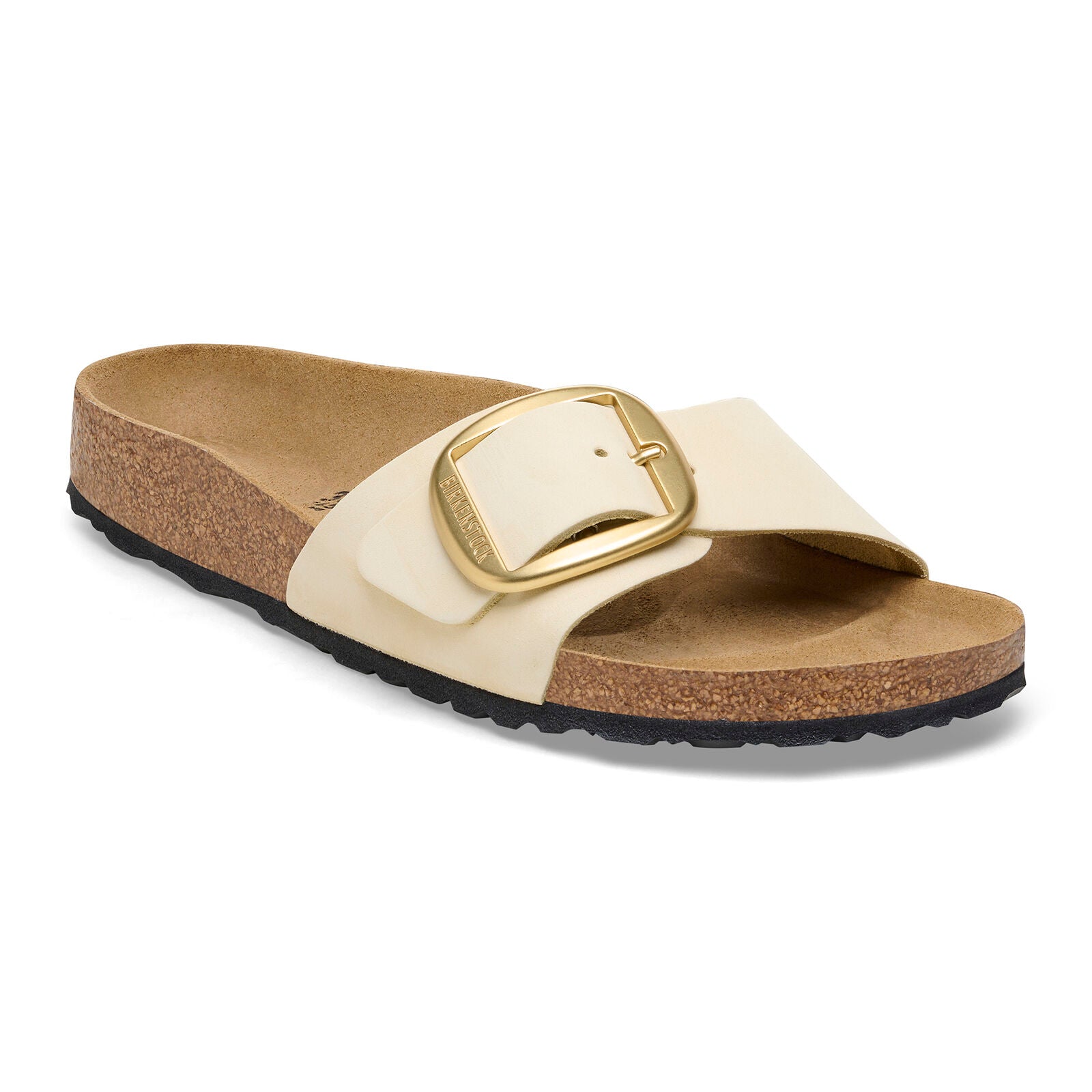 BIRKENSTOCK MADRID BIG BUCKLE NUBUCK | ECRU