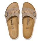BIRKENSTOCK OITA BRAIDED SUEDE | TAUPE
