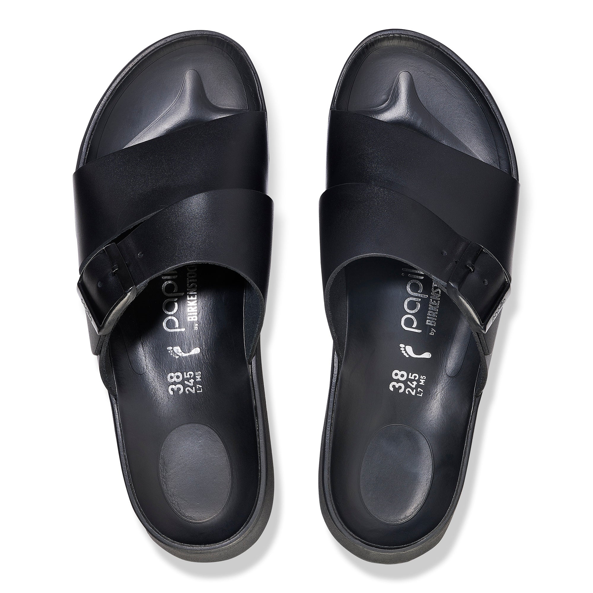 BIRKENSTOCK ALMINA LEATHER | BLACK