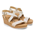 Load image into Gallery viewer, BIRKENSTOCK SIBYL LEATHER | METALLIC SILVER
