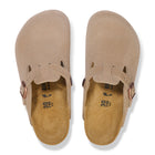 BIRKENSTOCK BOSTON KIDS SUEDE | TAUPE