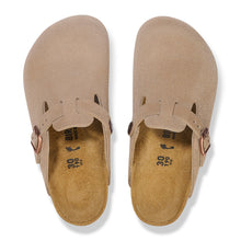 BIRKENSTOCK BOSTON KIDS SUEDE | TAUPE