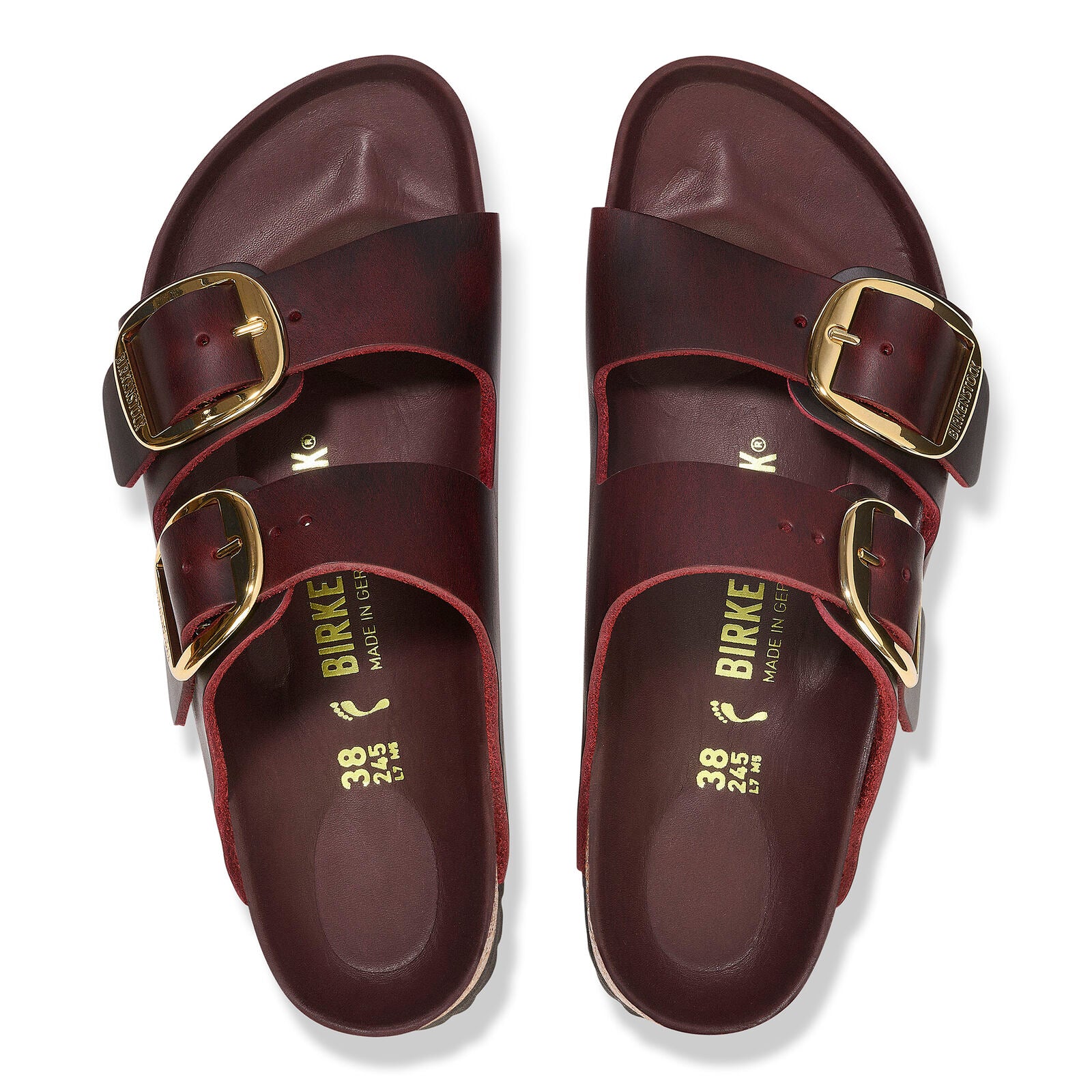 BIRKENSTOCK ARIZONA BIG BUCKLE LEATHER | ZINFANDEL | The Hen House