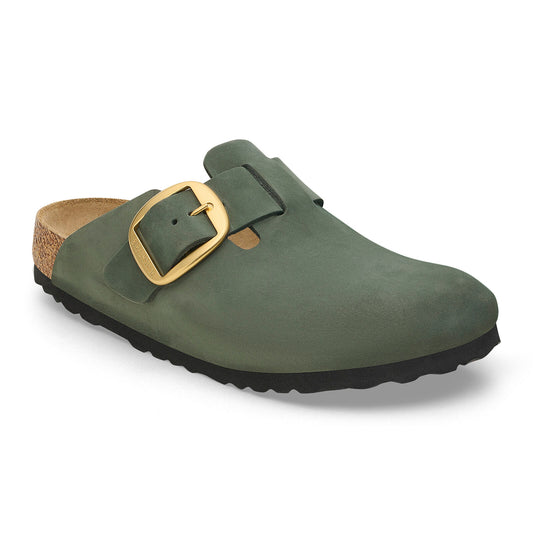 BIRKENSTOCK BOSTON BIG BUCKLE NUBUCK | THYME