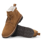 BIRKENSTOCK UPPSALA MID SHEARLING SUEDE | DARK TEA