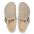 BIRKENSTOCK BOSTON SHEARLING | TAUPE