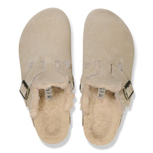 BIRKENSTOCK BOSTON SHEARLING | TAUPE