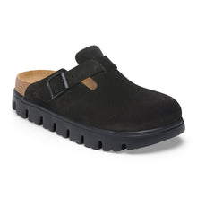 BIRKENSTOCK BOSTON CHUNKY SUEDE | BLACK