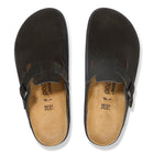 BIRKENSTOCK BOSTON CHUNKY SUEDE | BLACK