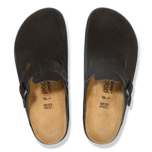 BIRKENSTOCK BOSTON CHUNKY SUEDE | BLACK