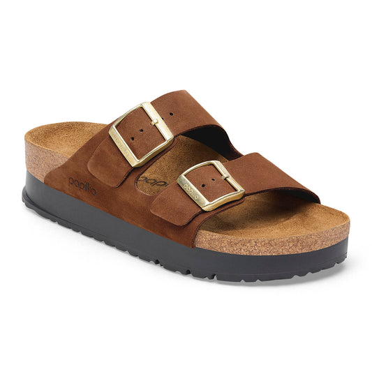 BIRKENSTOCK ARIZONA PLATFORM | DARK TEA