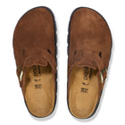 BIRKENSTOCK BOSTON CHUNKY SUEDE | DARK TEA