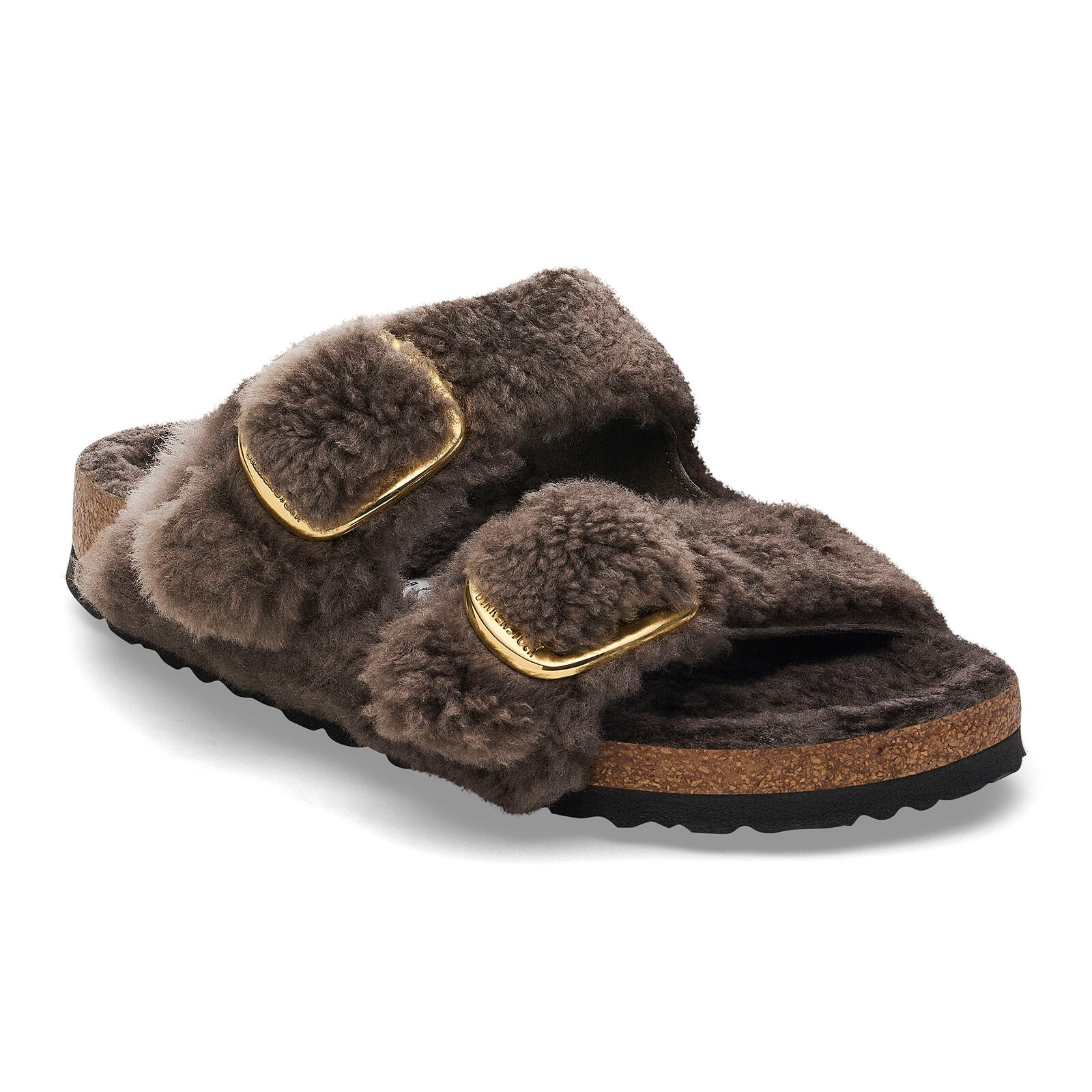 BIRKENSTOCK ARIZONA BIG BUCKLE SHEARLING | GRAY