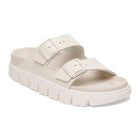 BIRKENSTOCK ARIZONA CHUNKY LEATHER | EGGSHELL