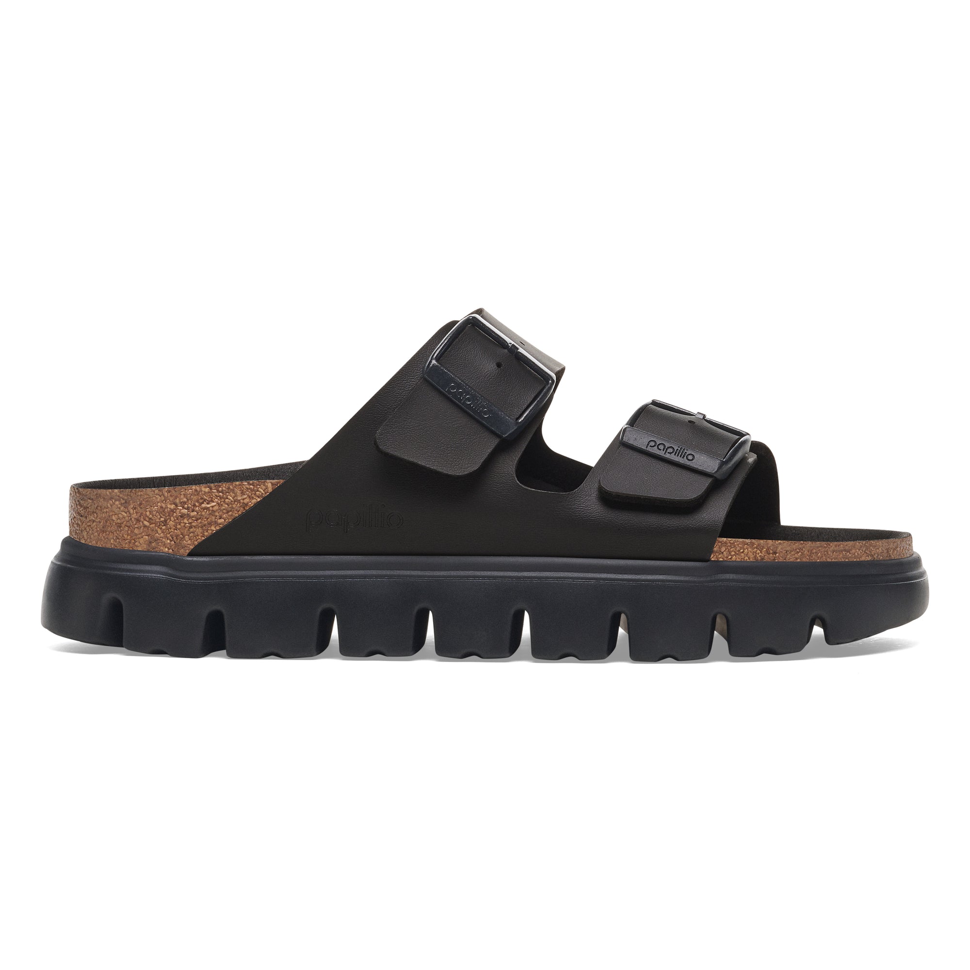 BIRKENSTOCK ARIZONA CHUNKY BIRKO FLOR | BLACK