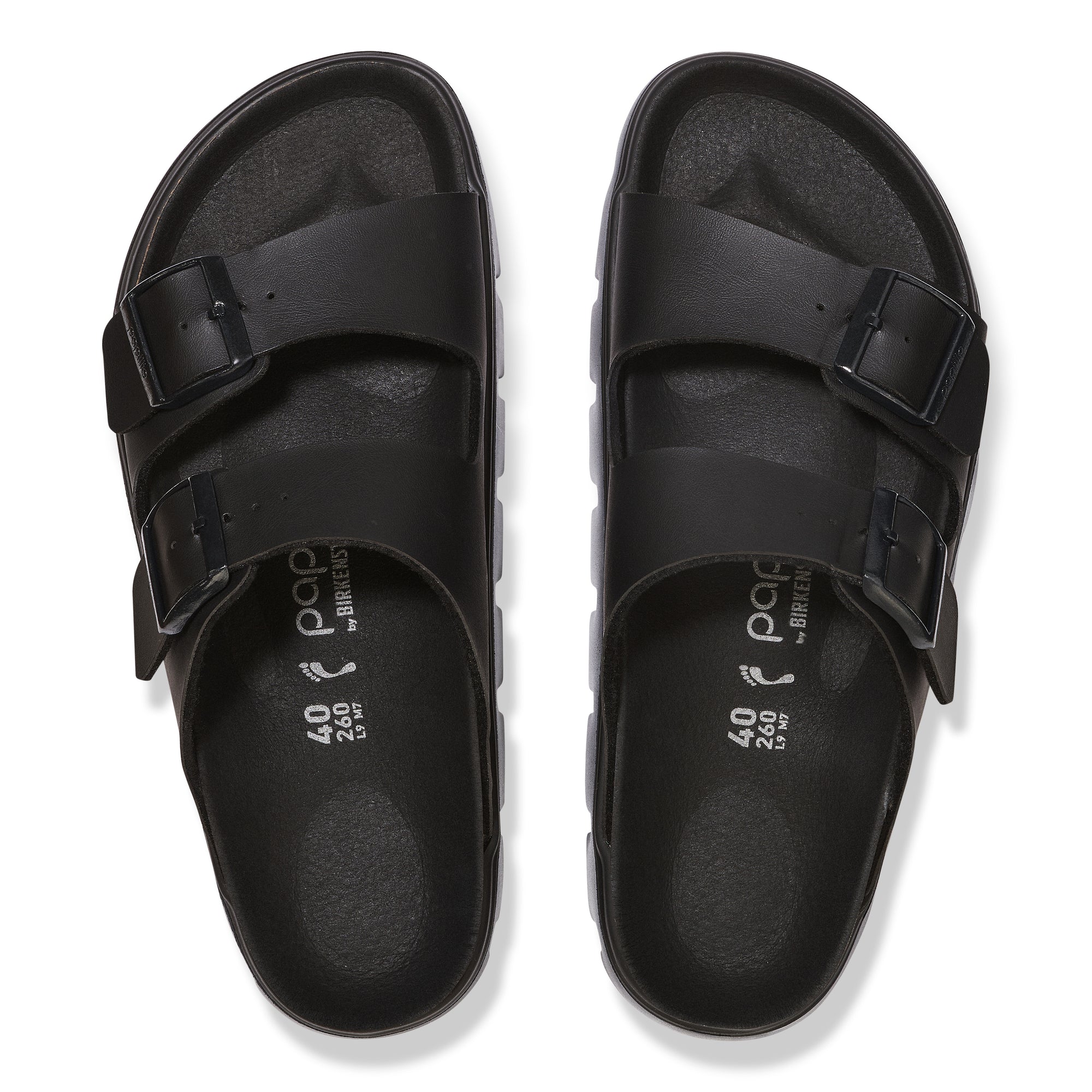 BIRKENSTOCK ARIZONA CHUNKY BIRKO FLOR | BLACK