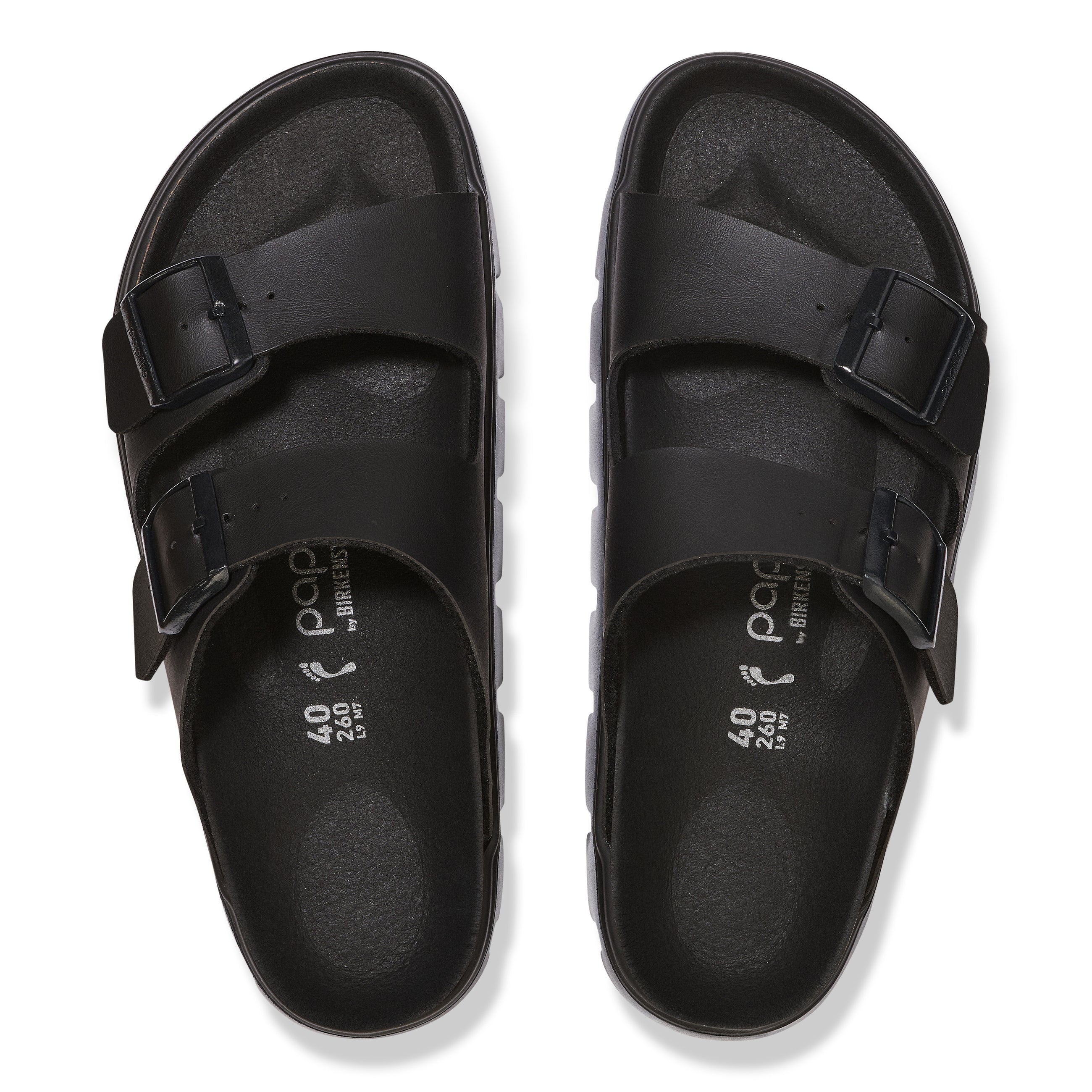 BIRKENSTOCK ARIZONA CHUNKY BIRKO FLOR | BLACK