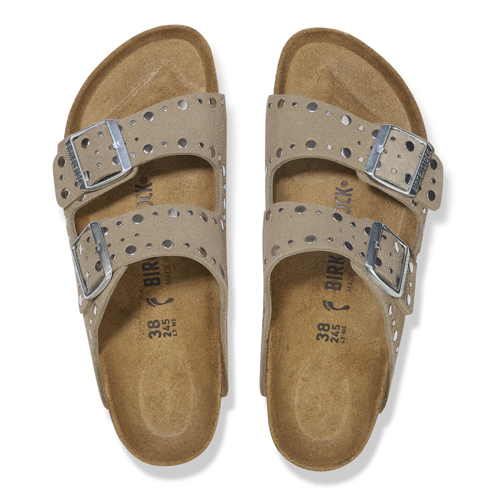 BIRKENSTOCK ARIZONA RIVETS | TAUPE