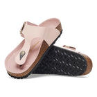 BIRKENSTOCK GIZEH BIG BUCKLE HIGH SHINE | LIGHT ROSE